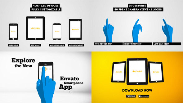 Smartphone Tablet - VideoHive 5573326