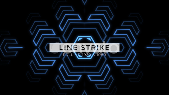 Line Strike VJ Loops Background alt