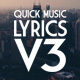 Quick Music Lyrics - V3 - VideoHive Item for Sale