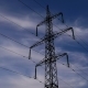 Electricity Pylons and Clouds Sky - VideoHive Item for Sale
