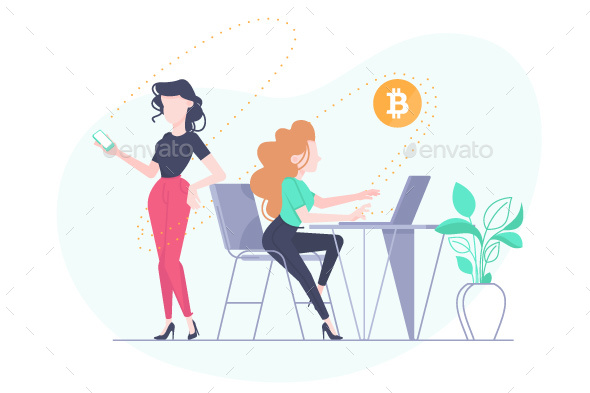 Financial Transfer of Crypto Currency - Concepts Business