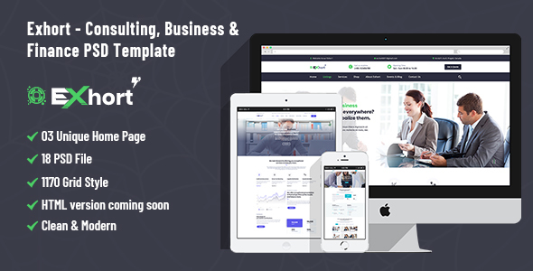 Exhort - Consulting - ThemeForest 22421477