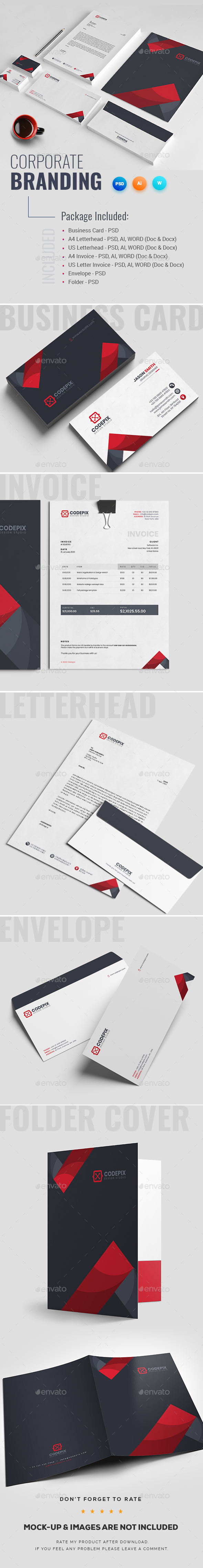 Corporate Identity - Stationery Print Templates