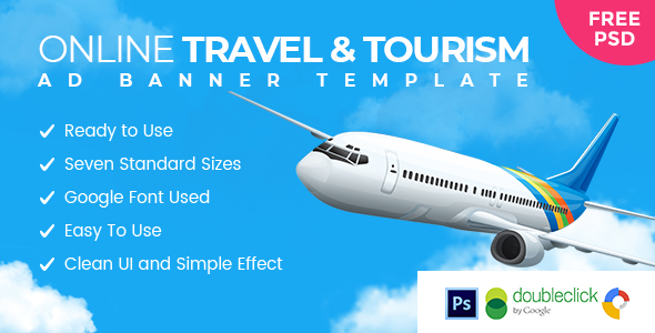 Sky Ride | Travel  HTML 5 Animated Google Banner