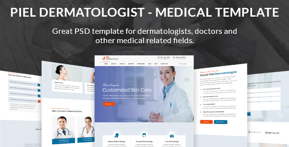 Piel - Dermatologist - ThemeForest 22423414