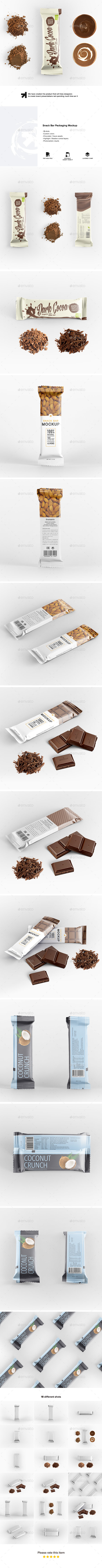 Download Snack Bar Packaging Mockup By Bangingjoints Graphicriver