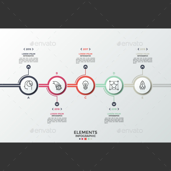 Circular Infographic Timeline - Infographics