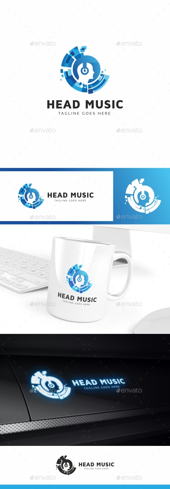 Human Virtual Logo - Symbols Logo Templates