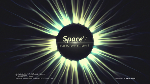 The SpaceV Titles - VideoHive 22434280