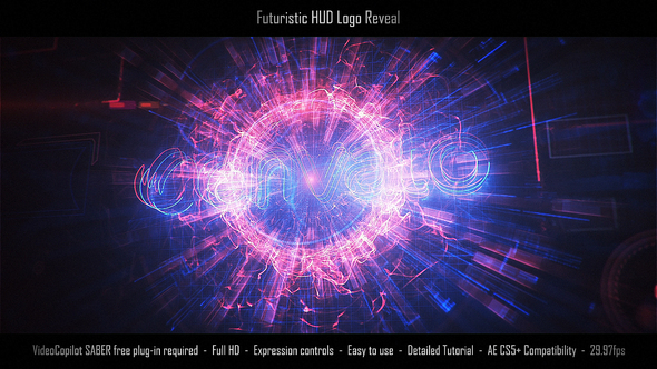 Futuristic HUD Logo - VideoHive 22444843