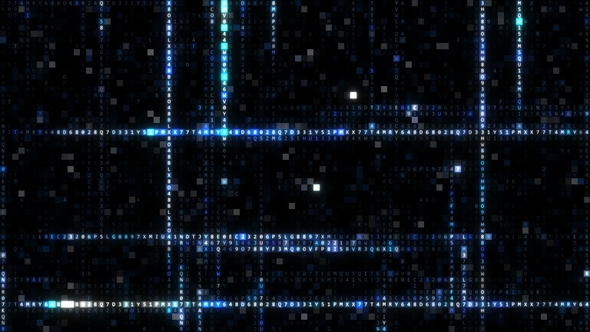 Abstract Background From Hexadecimal Code, Motion Graphics | VideoHive