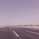 Sandstorm Sweeps the Sand on Highway - VideoHive Item for Sale