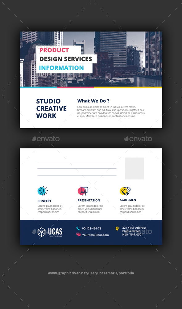 Postcard - Cards & Invites Print Templates