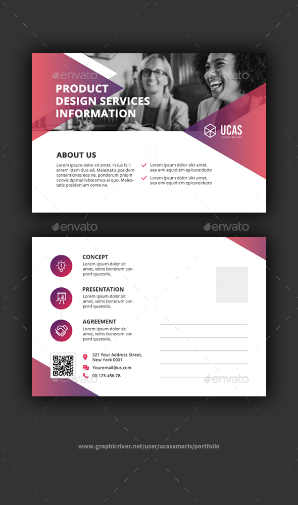 Postcard - Cards & Invites Print Templates
