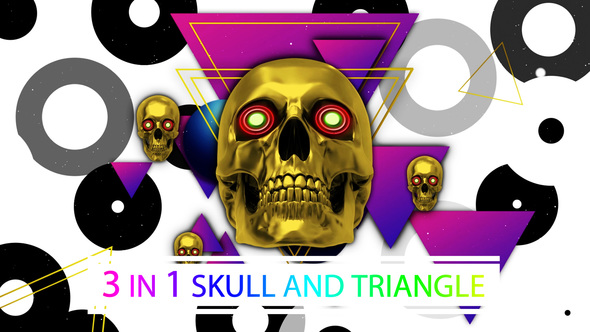 Skull And Triangle