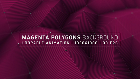 Magenta Polygons Background alt