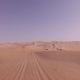 Car Trip on the Beautiful Sand Dunes in Rub Al Khali Desert Stock Footage Video - VideoHive Item for Sale
