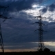 Electricity Pylon with Stormy Sky - VideoHive Item for Sale