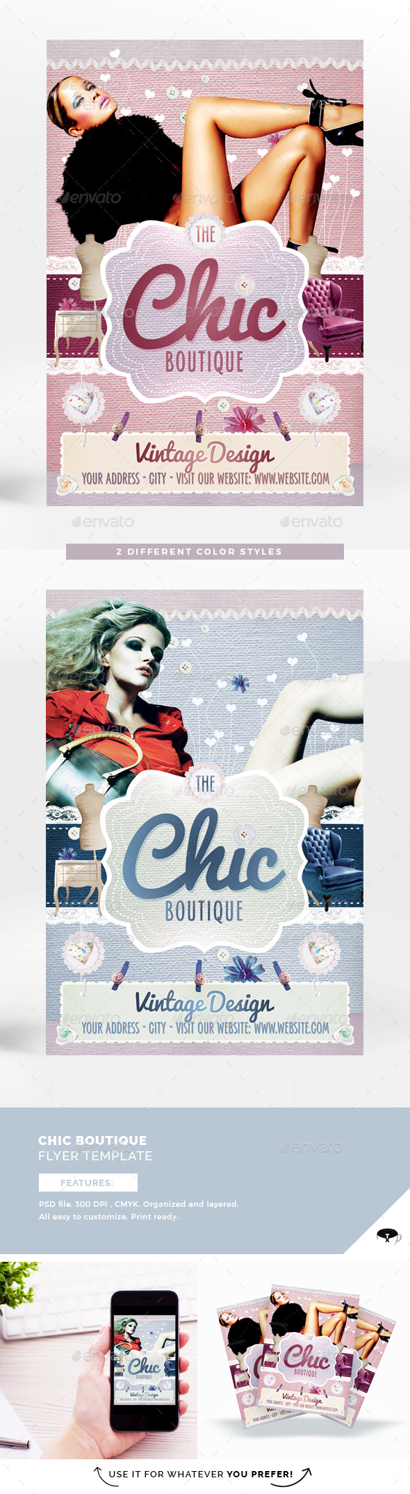 The Chic Boutique Flyer Template - Miscellaneous Events
