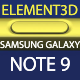 Element3D - Samsung Galaxy Note 9 Collection - $19.00 Element3D - Samsung Galaxy Note 9 Collection