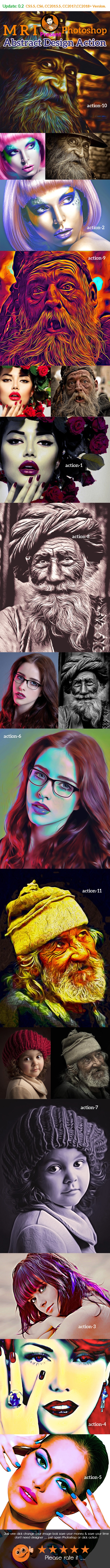 Oil Art Action - Actions Photoshop