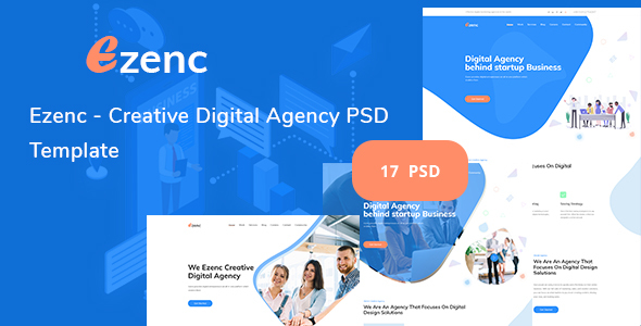 Ezenc- Creative Digital - ThemeForest 22432120