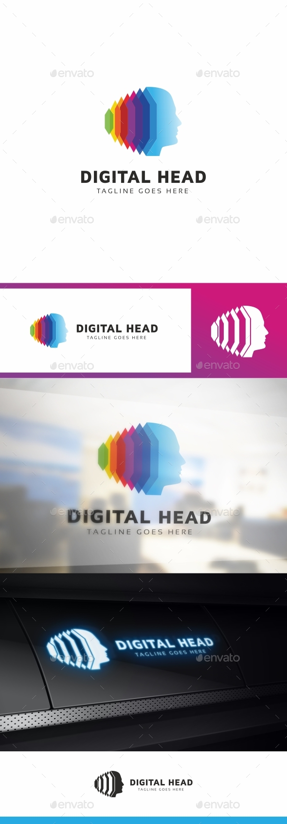 Human Virtual Technology Logo - Humans Logo Templates