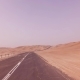 New Road From Oasis Liwa To Moreeb Dune in Rub Al Khali Desert - VideoHive Item for Sale