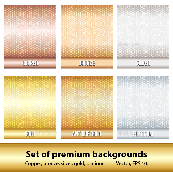 Set of 6 Premium Backgrounds - Backgrounds Decorative