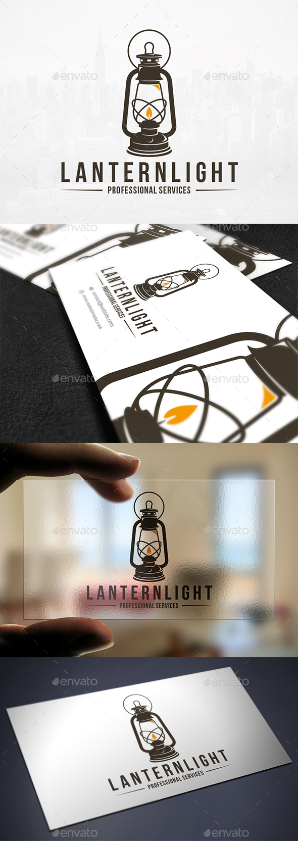 Lantern Light Logo Template - Objects Logo Templates
