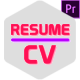 Resume CV - VideoHive Item for Sale