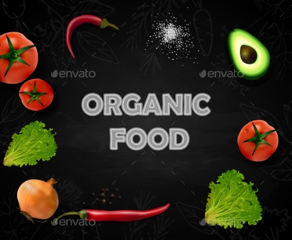 Realistic Vector Vegetables - Food Objects