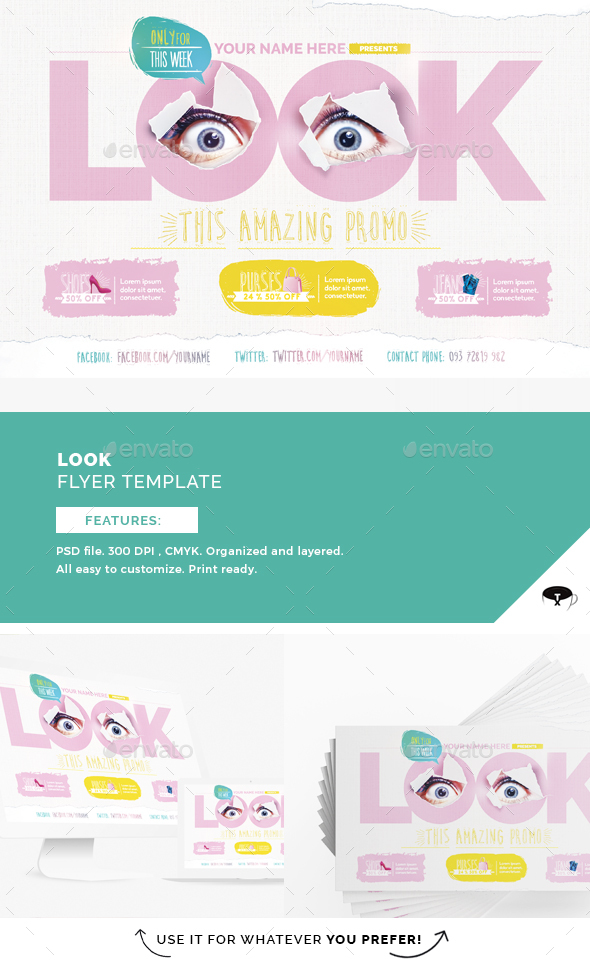 Look Flyer Template - Events Flyers