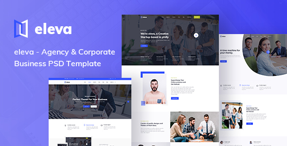 AgencyCorporate Business PSD - ThemeForest 22442209