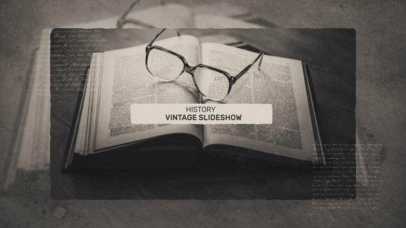 Vintage History Slideshow - VideoHive 22467185