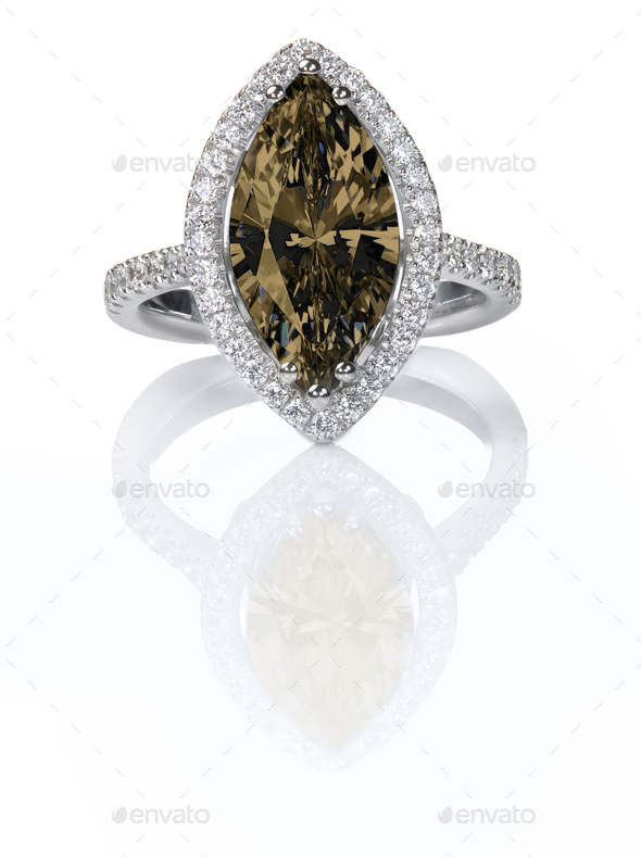 GIA Certified 1.88ct Cushion Natural Fancy Dark Orangy Brown Diamond  Engagement Ring 14k White Gold, Proposal Cushion Cut Halo Diamond Ring -  Etsy