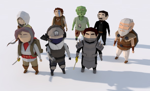 Low Poly Character - 3Docean 22470305