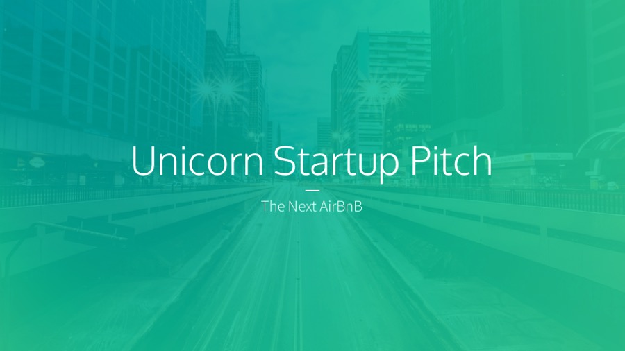 Unicorn Startup Pitch Deck (PPTX), Presentation Templates GraphicRiver