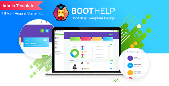 BootHelp Bootstrap - ThemeForest 22102943