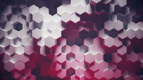 Abstract Geometric Hexagon Loop - 3D Animation, Motion Graphics | VideoHive