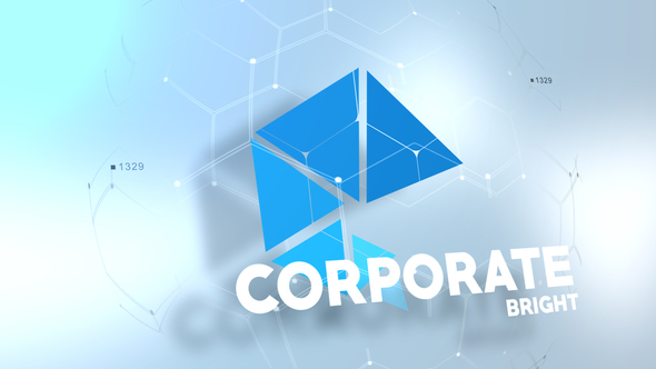 Clean Bright Corporate Business Logo