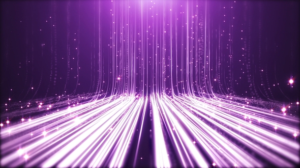 Purple Partical Flow