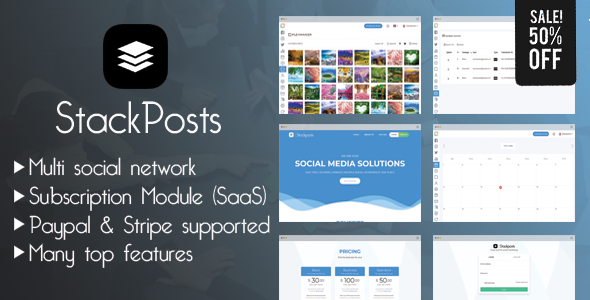 Stackposts - Social Marketing Tool - CodeCanyon Item for Sale