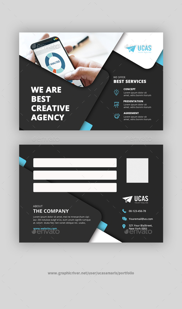 Postcard - Cards & Invites Print Templates