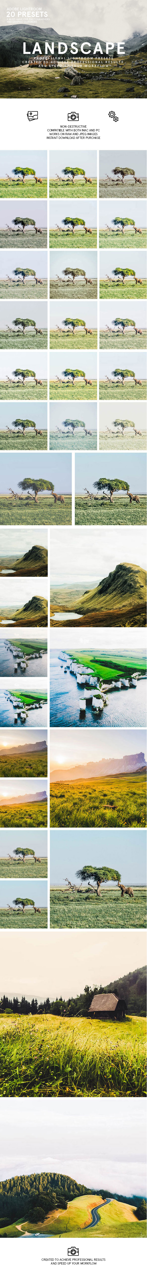 Landscape LR - Lightroom Presets Add-ons