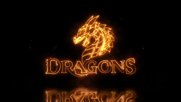Dragon Fire Logo - VideoHive 22481472