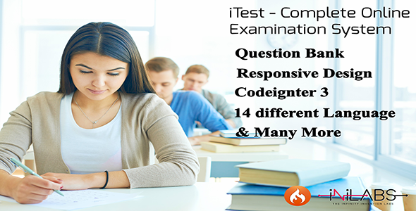 iTest - Complete Online Examination System - CodeCanyon Item for Sale