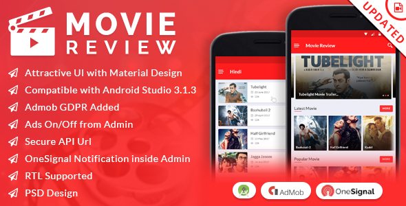 Movie Review App - CodeCanyon Item for Sale