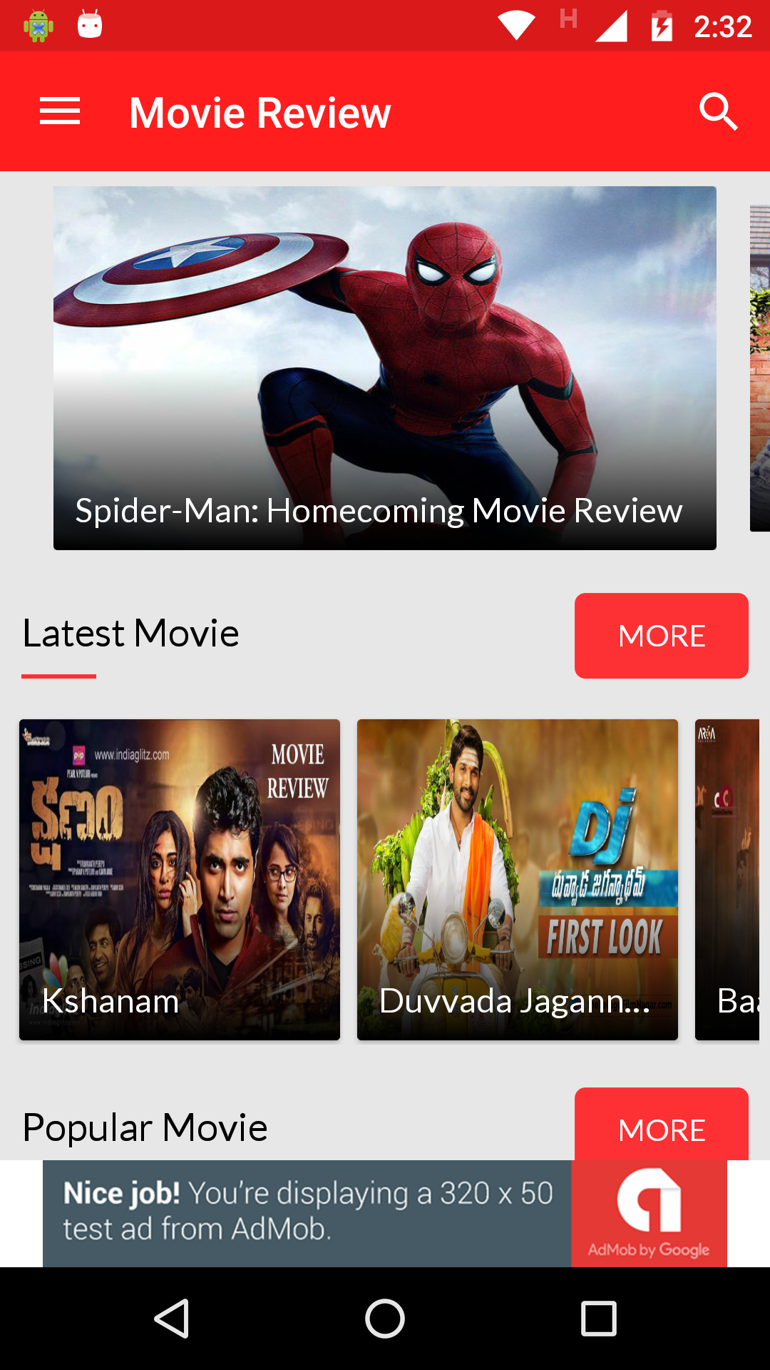 app to view movie reviews