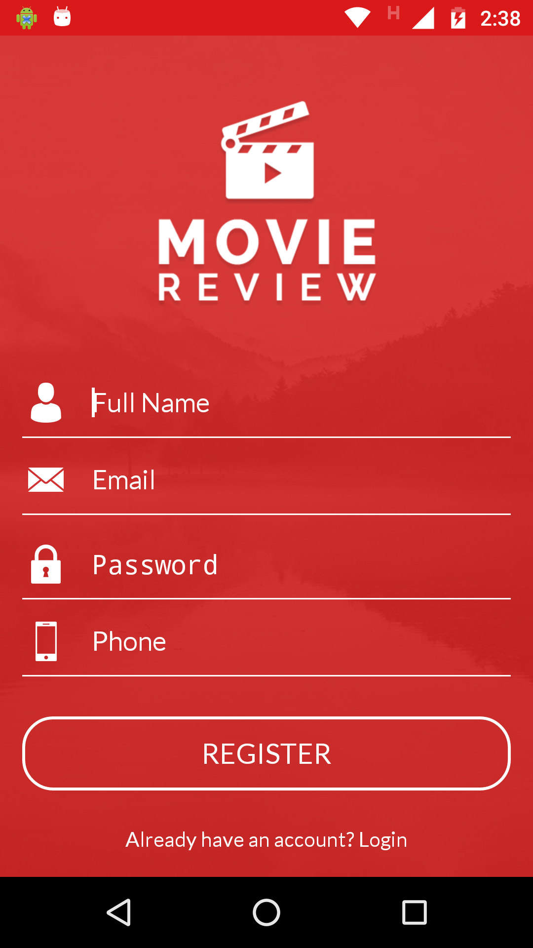 movie review app